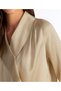 Wide Shawl Collar Long Sleeve Shirt - 4