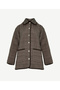 Quilted Detailed Coat - 5