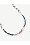 Wooden and Metallic Bead Detailed Necklace - 2