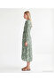 Loose Shirt Collar Long Sleeve Dress - 5