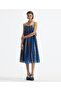 Strappy Midi Dress with Side Tie Detail - 4