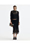 Tasseled Knee-Length Knitwear Skirt