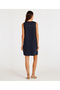 V Neck Sleeveless Above Knee Dress - 4