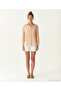 Wide Shirt Collar Long Sleeve Shirt