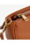 Leather Look Crossbody Bag with Buckle - 4