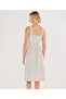 Long Dress with Belt Detail and Straps - 5