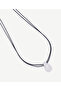 Long Necklace with Metal Tip Detail - 2