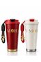 Luxury design double layer vacuum thermos cup alk4642