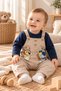 Boy Baby 100% Cotton 3-18 Months Cute Dog Printed Baby Romper - 2