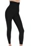 Laser Cut High Waist Slimming Non-marking Silicone Texture Anti-Slip Corset Leggings - 7