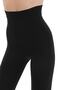 Laser Cut High Waist Slimming Non-marking Silicone Texture Anti-Slip Corset Leggings - 6