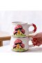 Relief Pattern 15 Different Models 2-Piece Mug, Hand-Crafted, 2D 360 Degree Patterned - 4
