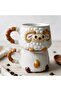 Relief Pattern 15 Different Models 2-Piece Mug, Hand-Crafted, 2D 360 Degree Patterned - 2
