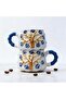 Relief Pattern 15 Different Models 2-Piece Mug, Hand-Crafted, 2D 360 Degree Patterned