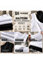 Gd Goldoremi 4-Pack, Men's Premium 100% Cotton White Halter Neck Sports Lycra Ribbed Camisole Boxed Undershirt - 3