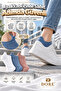 Original Unisex 3-Pair Comfort Model Premium Cotton Sweat-Absorbent & Breathable Seamless Non-Pressing Shoes Non-Bumping 4-Season Comfort All Day Long Ankle-Length Sports Shoes Sneaker Booties Socks - 7