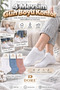 Original Unisex 3-Pair Comfort Model Premium Cotton Sweat-Absorbent & Breathable Seamless Non-Pressing Shoes Non-Bumping 4-Season Comfort All Day Long Ankle-Length Sports Shoes Sneaker Booties Socks - 2