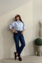 Cut-Off Leg Jeans Dark Blue - 3