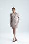 Soare Back-Tie Mink Coat Dress - 7