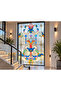 Stained Glass Pattern Transparent Glass Film - 2
