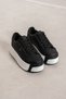 Kcl-193 Thick Sole Lace-Up Sports Shoes - 2
