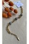 Nazar Beaded Bracelet and Stone Earring Set Xupıng - Stylish and Elegant Design - 5
