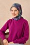 Velora Scarf Watercolor Dark Purple - 2
