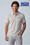 J&J Men's Polo Neck T-Shirt Melange