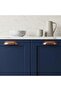 Mussel Antique Copper 64 mm Handle Luxury Country Kitchen Furniture Cabinet Drawer Handle - 2