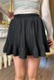 Pi̇lese Detail Shorts Skirt - 4