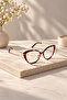 Heli̇os- Unisex Blue Light Protection Glasses for Women and Men Ce Document Screen Protector Anti Blue Light Leopard - 6