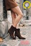 Berali Women's Large Model, Elegant Heel, Suede, Without Zipper - 7