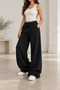 Women's Loose Fit Wide Leg Oversize Pants Style Sweatpants - 4