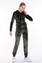 İkmal Crowned Stone Soft Texture Velvet Leg Elastic - 5