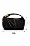 Women's Archi Suede Clutch Bag Black - 7