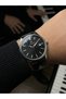 Leather Cord Men's Wristwatch