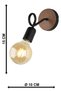 Aydinç Sconce Black - 6