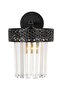 Citrus Sconce Lux Crystal Stone Black, Lux Crystal Stone Wall Sconce, Modern Decorative Sconce, Wall Lighting, Living Room, Bedroom and Hallway Lighting - 3