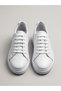 Genuine Leather White Men's Sneaker – Lightweight, Orthopedic Casual Shoes - 3