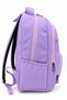 Purple Waterproof Fabric School Bag Unisex School Backpack Lilac 2000 - 5