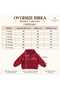 Children's Unisex Hooded Zippered Khaki Cardigan - 5
