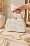 Pearl Stone Evening Dress Bag /Stone Evening Dress Bag /Wide Model Evening Dress Bag Stylish Hand Bag Wedding Engagement Evening Dress Bag