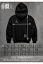 'The Crow' Printed Unisex Hooded Slim Fit Sweatshirt - 4