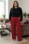 Super Battal Women's Suede Elastic Pants
