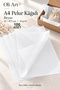 20X30 White Pelur Paper 100 Pieces Milaj Paper Thin Pelur Paper A4 100's