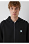 Hooded Black Sweatshirt 0S20025-900 - 6