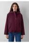 Hooded Purple Jacket Loose Fit / Relaxed Fit 1110877-70434 - 3
