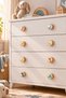 Dinosaur Series Wooden Children's Room Cabinet and Drawer Handle - Set of 8