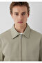 Zippered Khaki Jacket Regular Fit / Normal Cut 0110954-70354 - 6