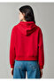 Jeans Hooded Red Sweatshirt 1S10587-86417 - 5